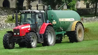 Slurry Spreading with Massey Ferguson & Major Tanker