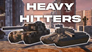 Maus vs IS-7 | Ground Force Interdiction | Minecraft Tank Tussle