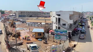 Redevelopment of Asafo Market Into a Modern Market by KMA in Kumasi Has Begun!