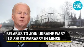 U.S closes Embassy in Belarus; Non-emergency staff allowed to leave Moscow amid Ukraine war