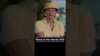 Reverend Jim Arness au Naturel *Blonde Hair* 🏝️ Flame of the Islands 🔥 1955  #blonde  #movie