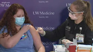 First doses of COVID vaccine administered at UW Medicine