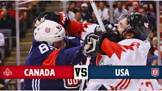 Canada vs USA - World Cup of Hockey 2016 - All Goals (20/9/16)