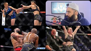 UFC 261: Usman Knocks out Masvidal, Rose is a thug & the bullet Shevchenko is lethal!! - Reaction