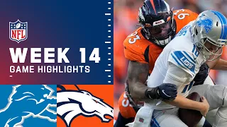 Lions vs. Broncos Week 14 Highlights | NFL 2021