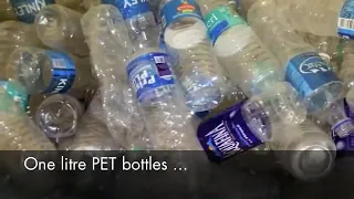 House Construction With Plastic Bottles