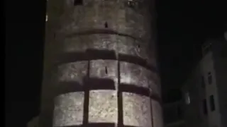 Galata tower projection