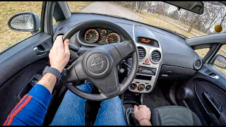 2006 Opel Corsa D [1.2 80HP] | POV Test Drive #1040 Joe Black
