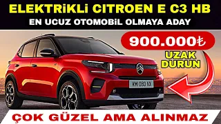 900.000 TL FİYATIYLA EN UCUZ SIFIR OTOMOBİL CİTROEN EC3 TÜRKİYEDE SATIŞA ÇIKIYOR