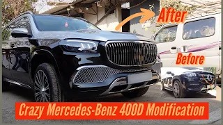 Modification Mercedes GLS 400D into a Mercedes Maybach 600D | Mercedes SUV Transformation | SCMG