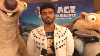 Arjun Kapoor Lends His Voice In The Hindi Dub Of Ice Age: Collision Course