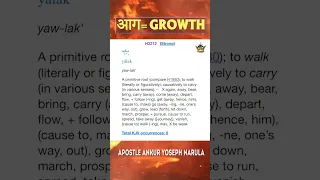 आग = GROWTH || #shorts || APOSTLE ANKUR YOSEPH NARULA || Ankur Narula Ministries