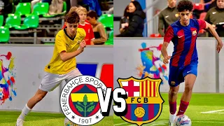 U15 FENERBAHCE ISTBANTUL Talente gegen FC BARCELONA  🇹🇷😱- MTU CUP