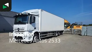 Mercedes Antos 2533 - 2019 - BAS World