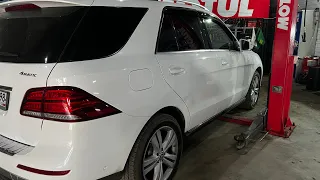 Замена масла в акпп Mercedes-Benz Gle w166 9g-tronic 725.0