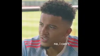 jadon sancho being jadon sancho