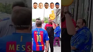 Messi vs Haaland vs Ronaldo vs Mbappe vs Neymar : Fake football players