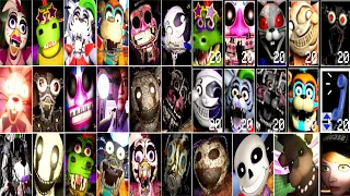 WORLD OF JUMPSCARES - FNAF Security Breach ALL JUMPSCARES