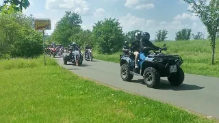 Bikertreffen 2024 Zeitz Ausfahrt