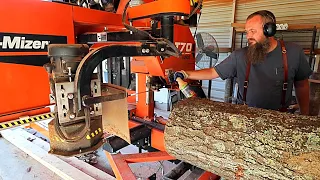 How It’s Made - Homemade Lumber With The Super70 Sawmill