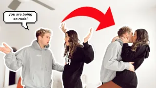 Kissing my husband in the middle of an argument!! | Alyssa & Dallin