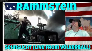 Rammstein - Sehnsucht (Live from Völkerball) [Subtitled in English] - REACTION - another great show