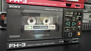 sony TC-38 CASSETTE DECK FOR FH-3