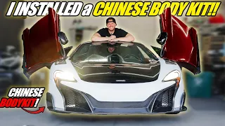 $38,500 MCLAREN PART 11 // The $5,000 CHINESE BODY KIT looks INSANE