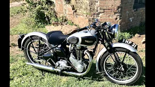 Stuart Bray Motorcycles -TRIUMPH 3HW 1942 FROM RAF CONTRACT C12492  OF 82 BIKES .