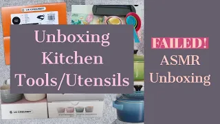 Unboxing Kitchen Tools and utensils- ASMR feat. Le Creuset and Wilton