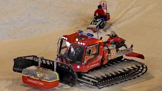 RC WINTER ACTION PISTENBULLY AND SNOW MACHINES WORKING HARD / Faszination Modellbau 2016