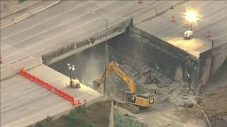 I-95 collapse in Philadelphia will lead to highway being closed for months, officials say