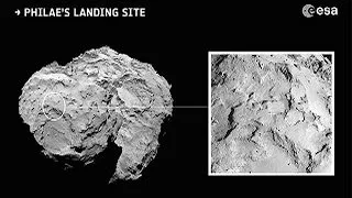 Rosetta: Módulo Philae já tem sítio para pousar no cometa 67P