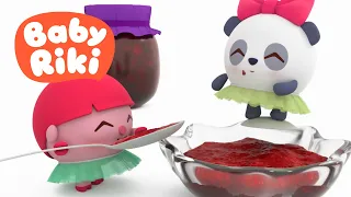 Învățăm să mâncăm sănătos - Desene animate cu BabyRiki