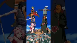 Team 7 vs Kakashi and Obito