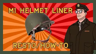 M1 Paratrooper WW2 Helmet Liner Restoration/Reproduction - Simon of Fortune