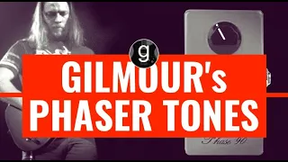 David Gilmour's phaser tones - the MXR Phase 90