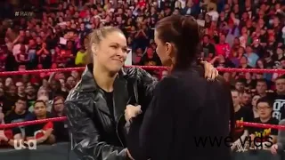 Ronda Rousey breaks Stephanie McMahon arm