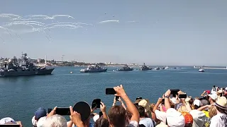 Парад ВМФ 2021 г. Севастополь.