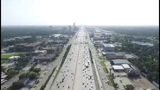 I-10 Katy Freeway Rush Hour Traffic