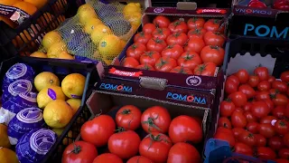 На оптовому ринку у Житомирі перевіряють ранні овочі на вміст нітратів - вилучили 100 кг огірків