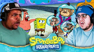 CHIMPS?! | SpongeBob Season 4 Episode 10 GROUP REACTION