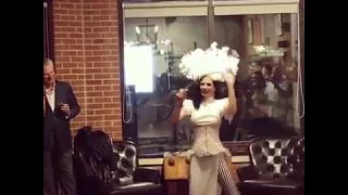 Clip: Sword Swallowing @ Town Cutler Chicago Grand Opening Celebration