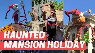 The Haunted Mansion Holiday Ride Through & POV 🦇🎅🏼🎃