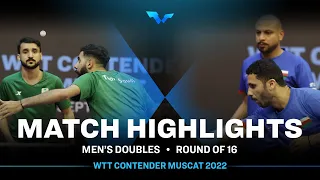Abdulaziz B. S./Ali A. vs Asad A./Muhannad A. B. | MD | WTT Contender Muscat 2022 (R16)