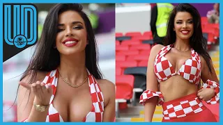 La modelo de Croacia Ivana Knoll fue echada de un estadio de la Copa del Mundo