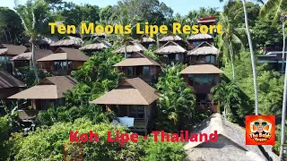 Paradise Found: Ten Moons Lipe Resort, Koh Lipe, Thailand 🌴 | Aerial Views and Tropical Bliss 🏝️