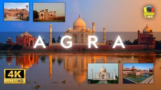 Agra 4k India Uttar Pradesh Taj Mahal  - Travel Film - Travel India - Agra India travel 4k