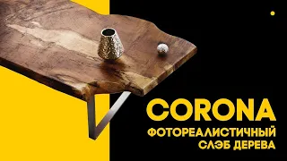 Создание стола из среза дерева с нуля | 3Ds Max | Corona Renderer