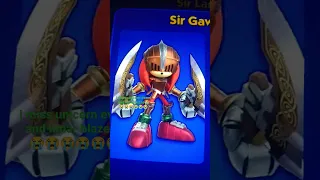 I unlock sir Lancelot in Sonic dash 3 days ago 💀